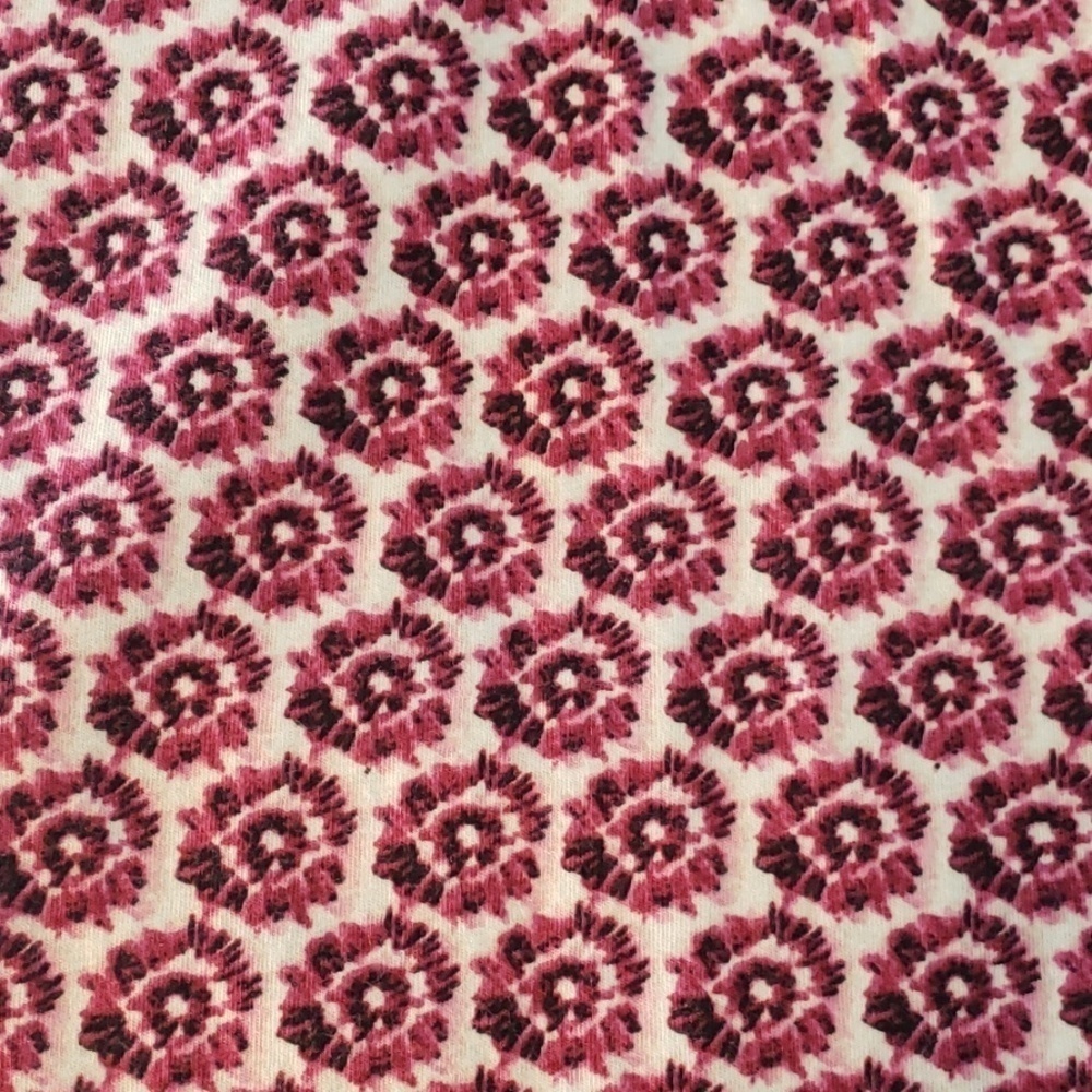 Liz Claiborne Purple & White Cotton Top - Picture 4 of 8